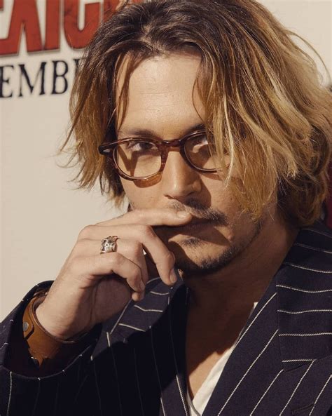 Johnny Depp Blonde Hair