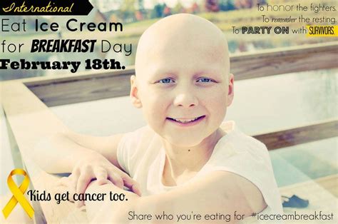 Family's 'Eat Ice Cream for Breakfast Day' meant to honor pediatric cancer patients goes viral ...