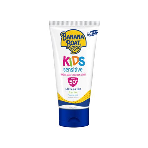 Jual Banana Boat Kids Sensitive Sunscreen Lotion SPF50+ Termurah ...