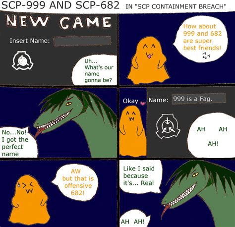 SCP 999 and SCP 682 in SCP Containment Breach by BalckScream on DeviantArt