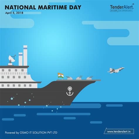 #TenderAlert #celebrating the National Maritime Day with the theme "Indian Shipping - An Ocean ...