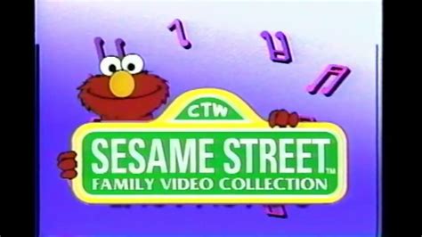 Sesame Street Family Video Collection VHS - Opening Logos | Sesame street, Family video, Vhs