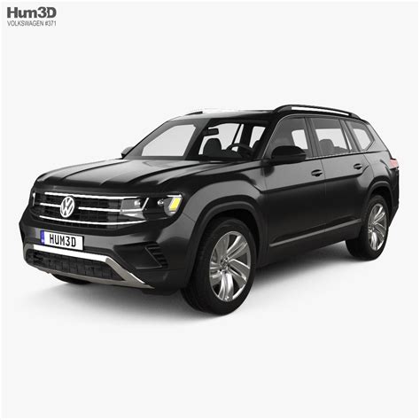 Volkswagen Teramont 2021 3D model - Vehicles on Hum3D