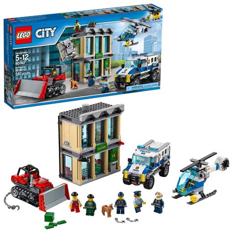 LEGO City Police Bulldozer Break-in 60140 (561 Pieces) - Walmart.com ...