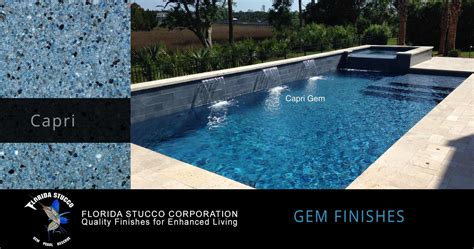 Gem Finishes | Pool Finishes | Florida Stucco