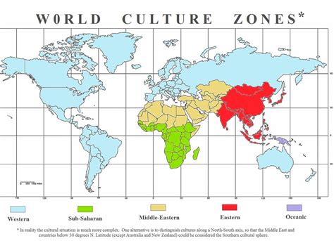 Culture Map Of The World