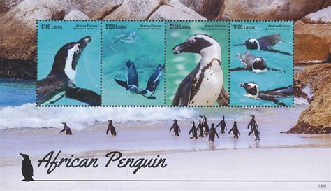 Penguins on Stamps - Bird Stamp Society