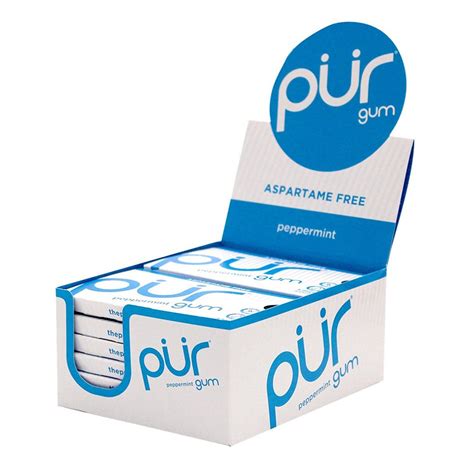 12 Packs of Pur Gum only $13