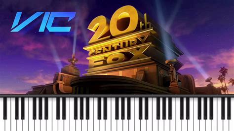 20th Century FOX intro soundtrack on Piano - YouTube