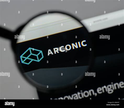 Milan, Italy - August 10, 2017: Arconic logo on the website homepage Stock Photo - Alamy