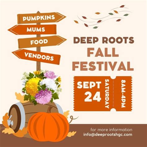 Deep Roots Fall Festival 2022 · Visit Orange County Virginia