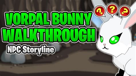 Vorpal Bunny NPC Storyline Quest Walkthrough - AQW - YouTube