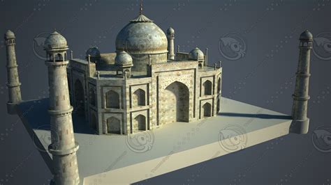 taj mahal 3d model