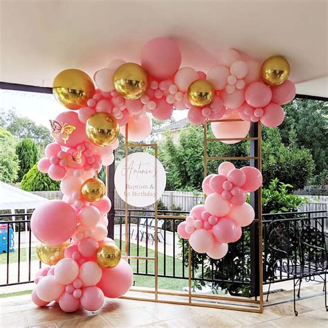Pink gold balloon setfiesta ballon arch kitwhite ballon | Etsy