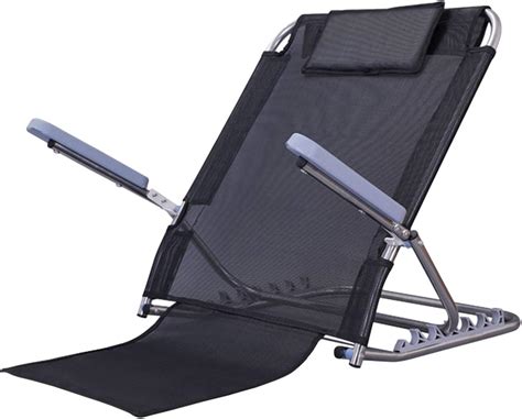 Adjustable Bed Backrest Support, Portable Folding Sit-up Back Rest ...