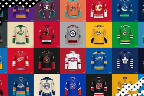 NHL Jersey Redesign: A new jersey for each NHL team - Fake Teams