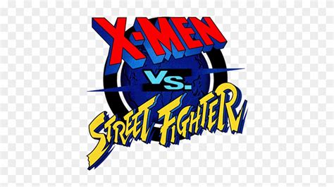 Xmensflogo - X Men Vs Street Fighter Logo - Free Transparent PNG Clipart Images Download