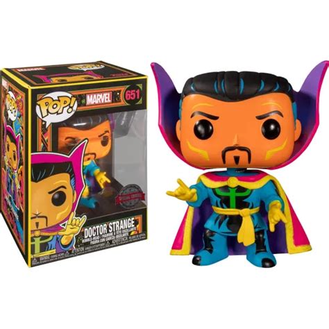 Black Light Doctor Strange Figure | Marvel Comics Figure | Funko Pop