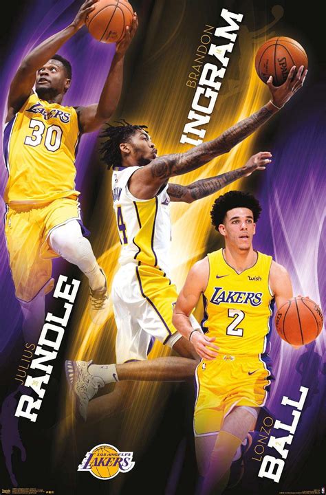 NBA Los Angeles Lakers - Team 17 Poster - Walmart.com - Walmart.com