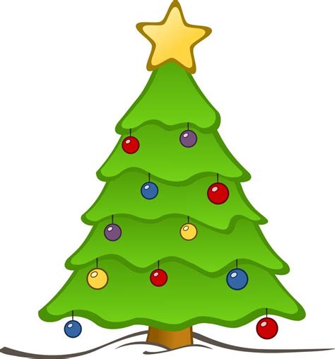 X Mas Tree Clipart | Christmas tree images, Cartoon christmas tree, Christmas tree clipart