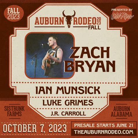 Zach Bryan To Headline Auburn Rodeo, The Newest Festival By Producers ...