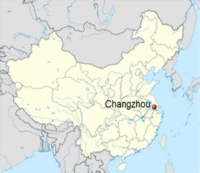 Changzhou China Map - Zip Code Map