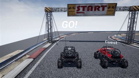 Multiplayer Car Racing Game in Blueprints - UE Marketplace