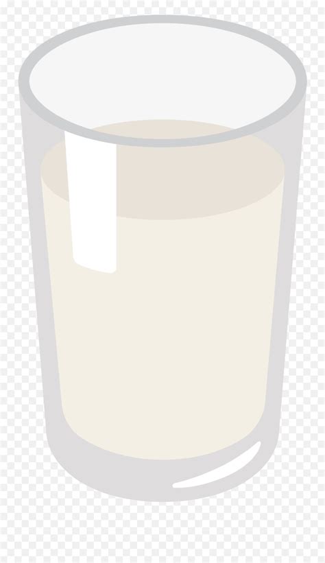 Milk Emoji Transparent Png Clipart - Clipart Glass Of Milk Png,Glass Of ...