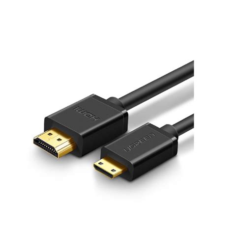 Ugreen Mini HDMI TO HDMI Cable Full Copper 19+1 2.0V 1.5M- (11167) - OTC.LK