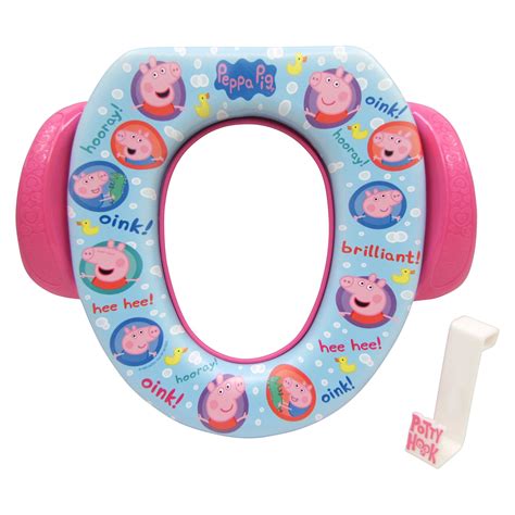 Peppa Pig I'm Peppa Pig Soft Potty Seat with Potty Hook | Peppa, Peppa pig, Peppa pig birthday