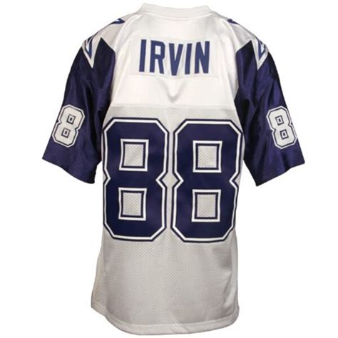 Mitchell & Ness Dallas Cowboys #88 Michael Irvin White Throwback Football Jersey - NFLShop.com