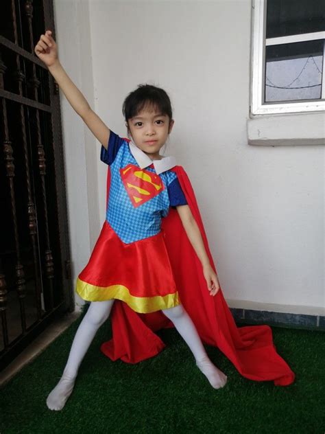 costume superhero girl (RENT), Babies & Kids, Babies & Kids Fashion on ...