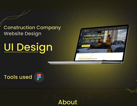 Construction company Website design :: Behance