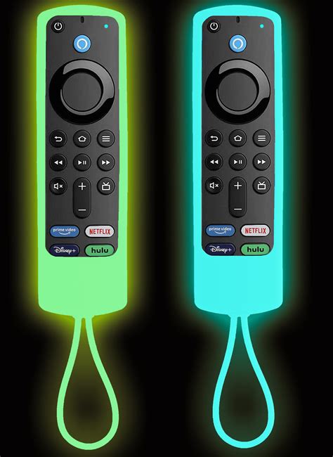 2 Pack Glow Remote Cover for Fire TV Stick 4K Max/3rd Gen/4K/(Lite/Cube ...