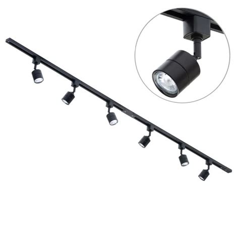 Lithonia Lighting LTKNSTBF Series Track Kit 44-in 3-Light Black LED ...