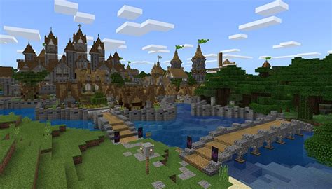 My Medieval Village [Creation] | Minecraft PE Maps