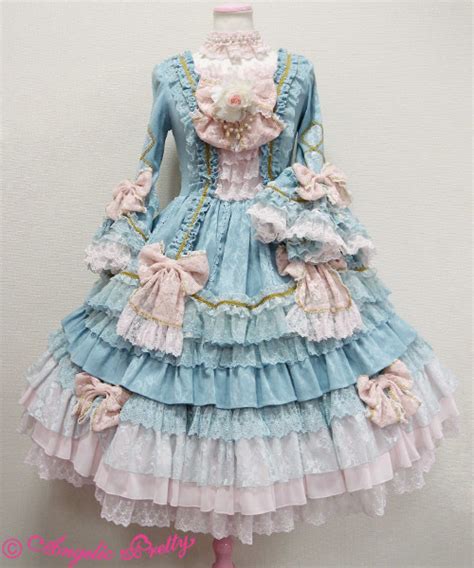 Angelic Pretty Antoinette Princess Dress Set (Emerald) - One Piece - Lace Market: Lolita Fashion ...