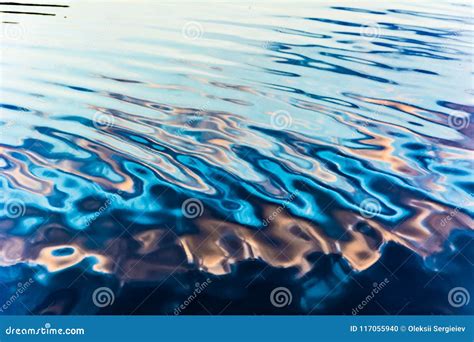 Reflection in Water Ripples Stock Photo - Image of motion, shiny: 117055940