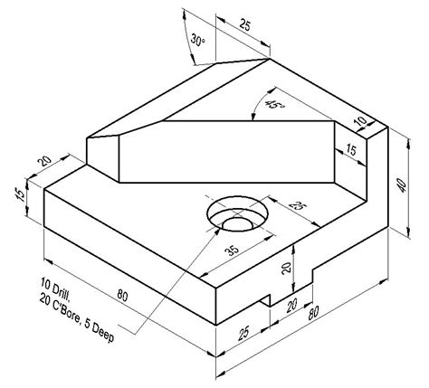 8 Best Images of Technical Drawing Orthographic Projection - Orthographic Projection Drawing ...