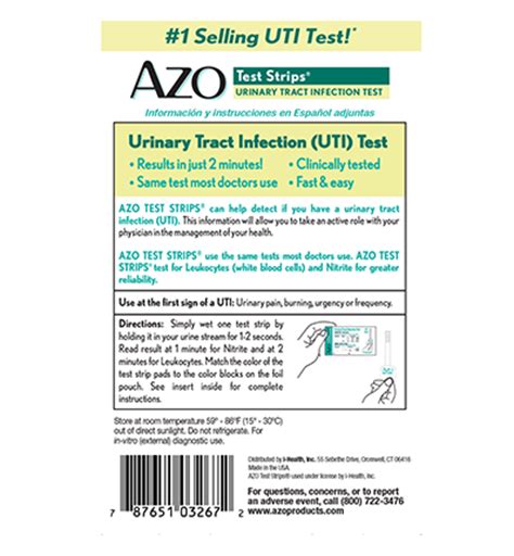 AZO Test Strips® Help You Detect If You Have a UTI