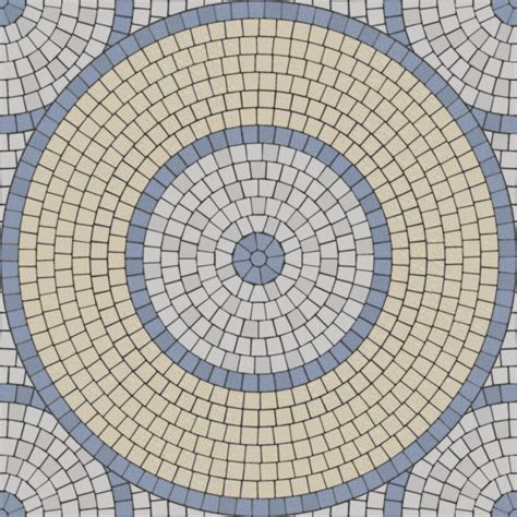 SWTEXTURE - free architectural textures: Circular pattern - concrete pavers