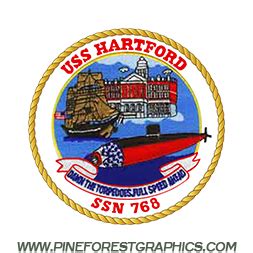 SSN-768 USS Hartford Submarine – Pine Forest Graphics