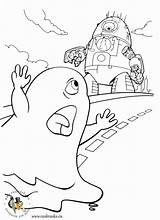 Monsters Vs Aliens Coloring Page  sketch template