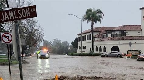 California flooding: Violent storms force entire town of Montecito to ...