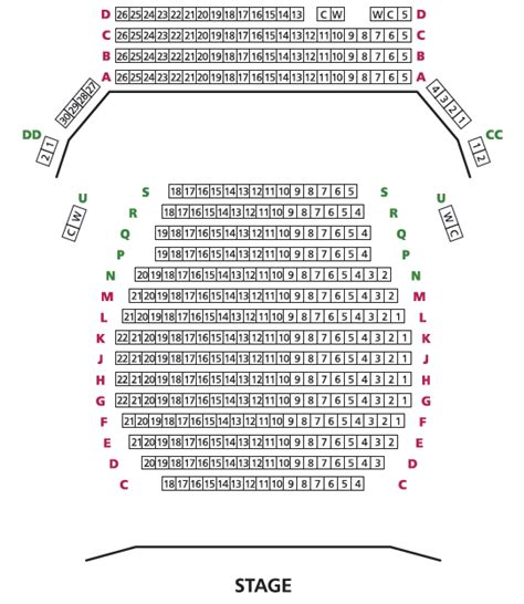 Haymarket Theatre, Basingstoke | Seating Plan, view the seating chart for the Haymarket Theatre