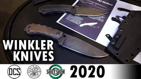 Winkler Knives Survival Knife!!! - Shot Show 2020 - YouTube