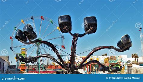 Daytona Beach Boardwalk Amusements Editorial Image - Image of tourism ...