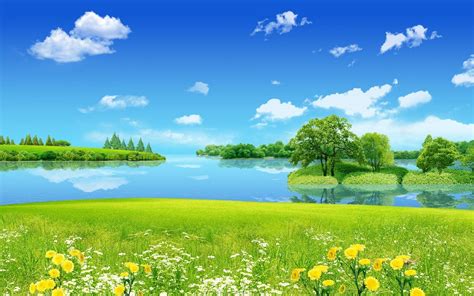 Blue Sky Nature Wallpapers on WallpaperDog