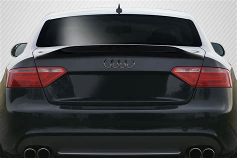 2008-2016 Audi A5 B8 2DR Carbon Creations CR-C Wing Trunk Lid Spoiler - 1 Piece