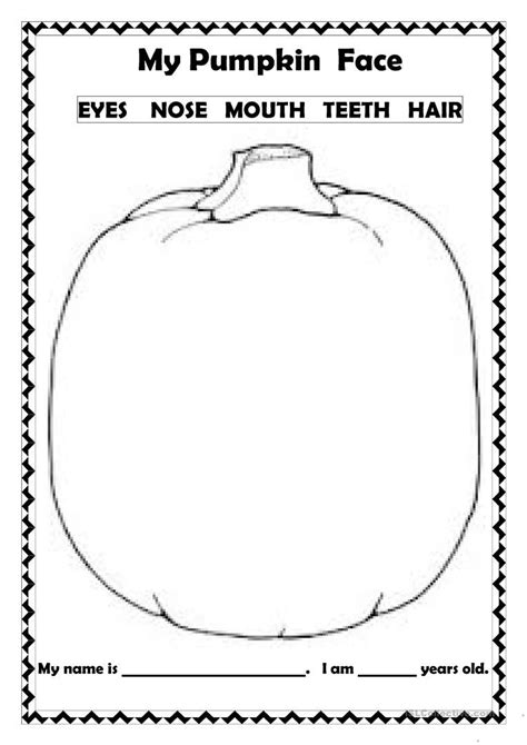 Free Kindergarten Halloween Worksheets - Worksheet24